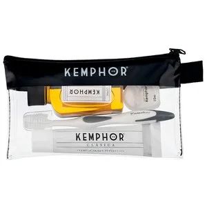 Kemphor Set Dental con Cepillo, Pasta de Dientes, Enjuague y Seda Dental (10 M) Kemphor