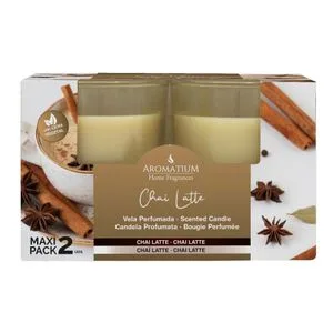 Set Vasos Vela Maxi Chai Latte 1 u