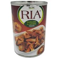 Setas Naturales en Trozos Ria, Frasco 200 G