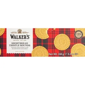 Shortbread Rounds Galletas de Mantequilla Walkers