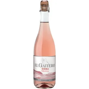 Sidra Rosé Achampanada Semi Seca  el Gaitero 75 CL
