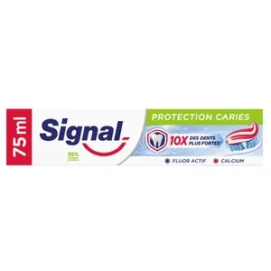 Signal Pasta de Dientes con Flúor y Calcio, para unos Dientes Sanos y Fuertes 75 Ml.