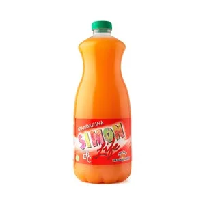 Simon Life Refresco Refrigerado de Mandarina Botella de 1,5 L. 1500 ML