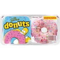Donuts Simpson Donuts, 2 Uds, Paquete 100 G