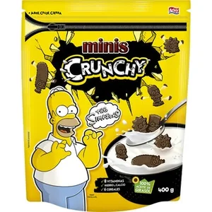 Simpson Minis Crunchy Galletas Crujientes Chocolateadas con 6 Vitaminas Arluy