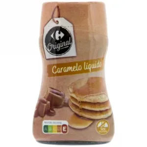 Sirope de Caramelo Carrefour Original sin Gluten 420 G.
