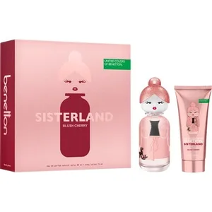 Sisterland Blush Cherry Estuche Eau de Parfum Femenina + Body Lotion 75 Ml Benetton