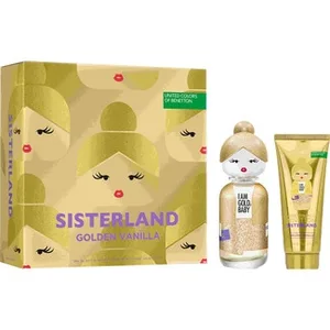 Sisterland Golden Vanilla Estuche con Eau de Perfume Femenino Natural + Loción Corporal Tubo 15 Ml Benetton
