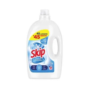 Skip Active Clean Detergente Líquido con Resultados Impecables Incluso en Agua Fría 45 Ds. 90 UD