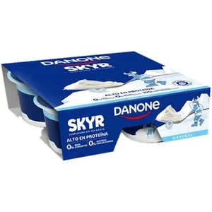 Skyr Natural Alto en Proteína 0% Edulcorantes 0% M.g. Inspirado en Islandia Pack 4  Danone 100 G