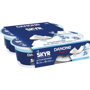 Skyr Natural Pack 4 Unidades 4 X 100 Gr