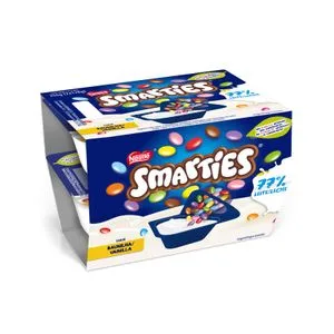 Smarties Mix In Sabor Vainilla 2 X 128 Gr