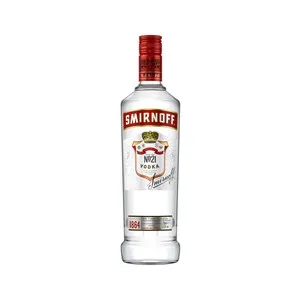 Smirnoff Etiqueta Roja Vodka Blanco con Triple Destilación y Filtrado Diez Veces Botella de 70 Cl. 700 ML