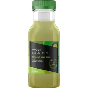Smoothie de Manzana, Kiwi y Piña 100% Natural  el Corte Ingles Selection 250 ML