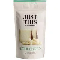 Snack 100% Queso Semicurado Just This, 25 G