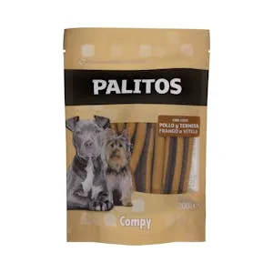 Snack Nuggets Perro Adulto Compy 80% Pollo 0.08 KG