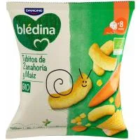 Snack Bio de Maíz y Zanahoria Bledina, Bolsa 20 G