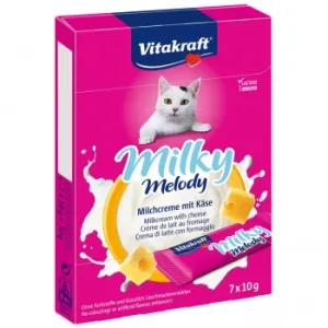 Snack Crema de Leche con Queso para Gatos Pequeños Vitakraft 70 G