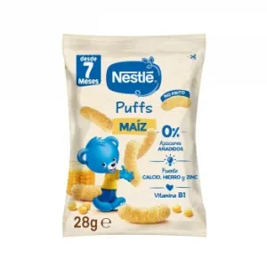 Snack de Maíz Nestlé Happy Puffs sin Azúcar Añadido 28 G.