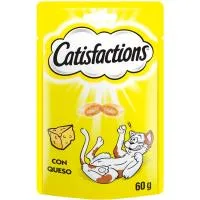 Snack de Queso para Gato Catisfaction, Paquete 60 G