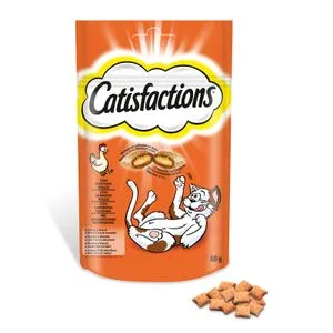 Snack para Gatos Catisfaction Pollo 60 Gr
