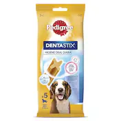 Snack para Perros Medianos Dentaxtix Pedigree Dentastix Bolsa 128 G
