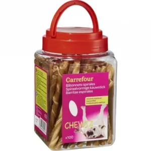 Snacks de Buey para Perros Carrefour 100 Unidades