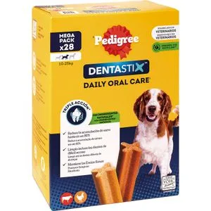 Snacks Dental Multipack Dentastix Perro Mediano 28 u
