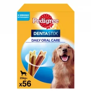 Snacks Dental para Perros Grandes Pedigree Dentastix Pack de 56 Unidades