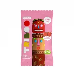 Snacks Infantil de Fresa y Manzana Ecológico Smileat 25 G.