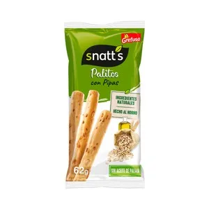 Snatt"s Snack Pipas 60 Grs