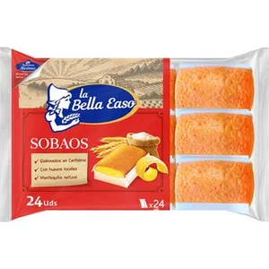 Sobaos 24 Unidades  la Bella Easo 432 G