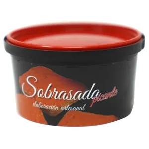 Peña Cruz Tarrina de Sobrasada Picante Elaborada de Forma Tradicional 200 G.