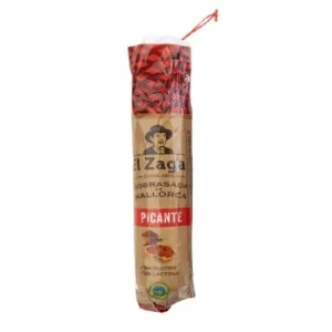 Sobrasada Picante IGP de Mallorca el Zagal sin Gluten y sin Lactosa 250 G.