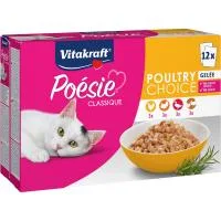 Sobres Classic en Salsa para Gato Poesie, Pack 12x85 G