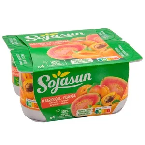 Sojasun Especialidad de Soja con Albari y Guayaba 4 X 100 G. 400 G