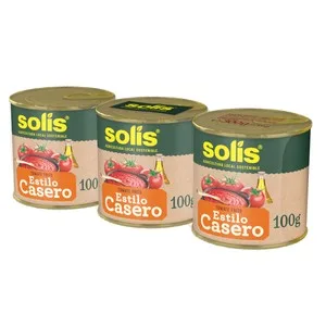 Solís Tomate Frito Estilo Casero en Lata, Pack de 3 Uds X 100 G.. 300 G