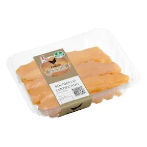 Solomillos de Pollo Certificado Alimentado con un 50% de Maíz 0.34 KG