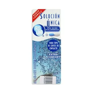 Iris Line Solución Isotónica para Limpiar e Hidratar Lentes de Contacto, Iris Line 360 Ml.