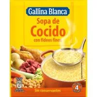 Sopa de Cocido Gallina Blanca, sobre 72 G