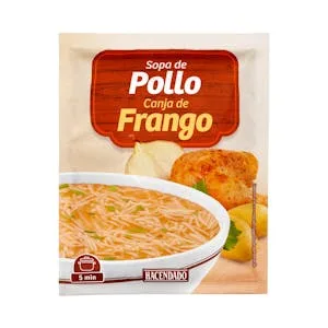 Sopa de Pollo Hacendado con Fideos Finos 0.072 KG