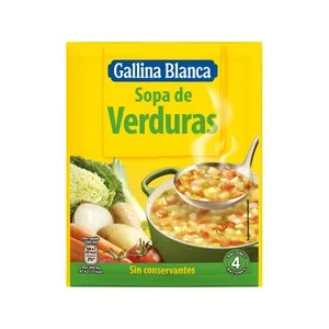 Gallina Blanca Sopa de Verduras 71 G. 51 G