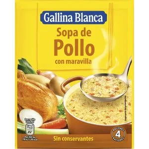 Sopa Deshidratada Maravilla sobre 85 Gr