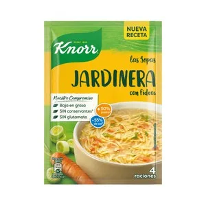 Knorr Sopa Jardinera con Fideos 33 G. 92 G