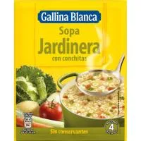 Sopa Jardinera Gallina Blanca, sobre 76 G