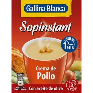 Sopinstant Crema y Pollo Caja 63 Gr
