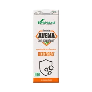 Soria Natural Defensas Bebida Vegetal Ecológica de Avena con Equinácea 1 L 1000 ML