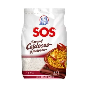 SOS Arroz Especial Caldosos y Melosos 500 G.