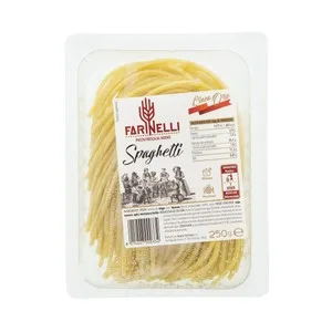 Farinelli Spaghetti de Pasta Fresca al Huevo Farinelli Linea Oro 250 G.