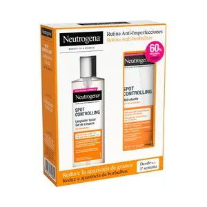 Neutrógena Spot Controlling Rutina Hidratante Facial (50 Ml) + Limpiador Facial (200 Ml). 250 ML